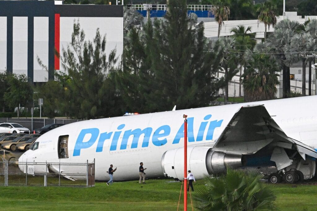 Amazon Air Cargo Plane Crash Kills Five Near Miami Airport