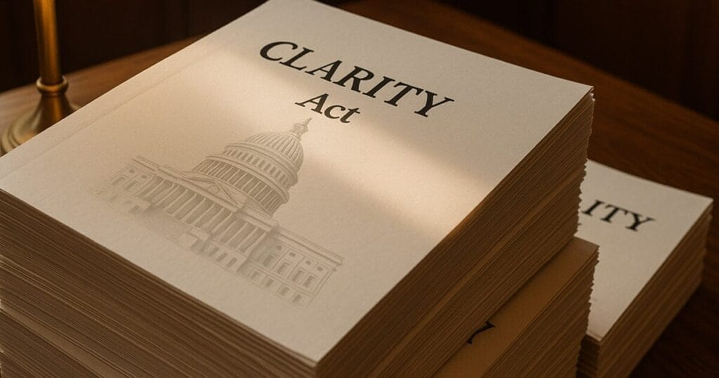CLARITY Act Stalls in Senate After Falling Short of 60 Votes